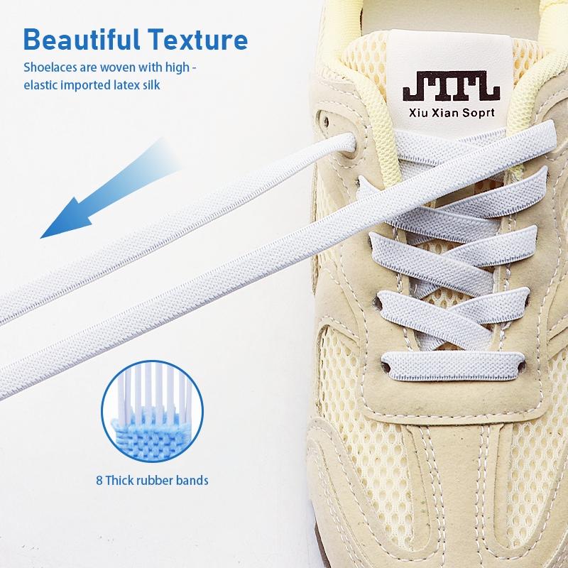 Lacci magnetici per sneakers senza nodo, lacci elastici per scarpe per adulti e bambini, lacci elastici senza nodo, accessori per scarpe, 1 paio/2 paia