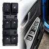 93570-J9100 Driver Window Control Assembly for Listed 2018-2022 Fitment, Black Button Panel for Routine Window Operation Repair Use