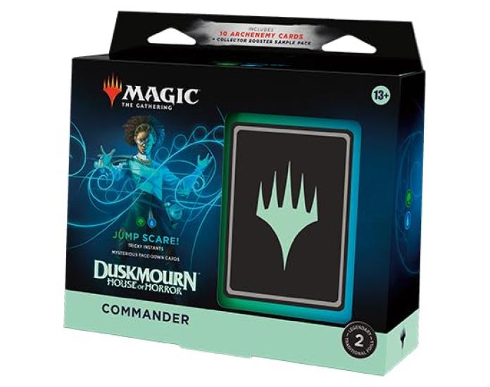 

Коллекционный Дом Ужаса Колода Командира Английская Версия ККИ MTG Wizards of the Coast DSK D34470000 Мэджик Даскмурн Скример