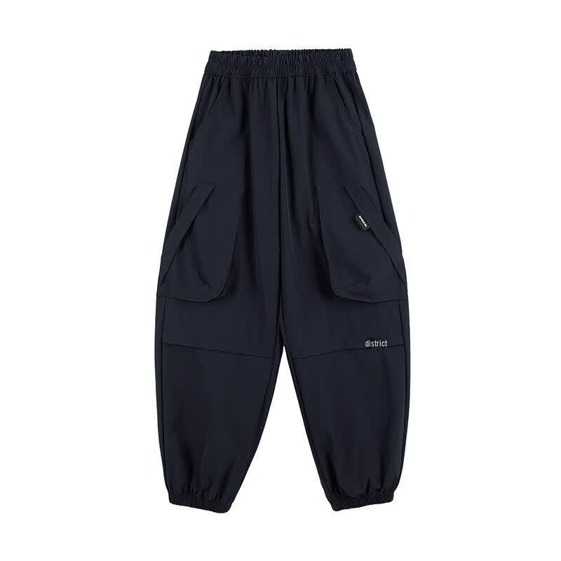 Boys' Large Pocket Cargo Jogger Pants