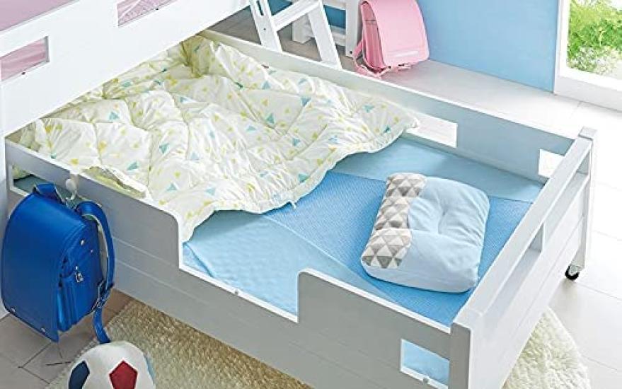 Nishikawa Suu Goo Memory Foam Pillow with 3 Height Adjustments (Blue) - Washable