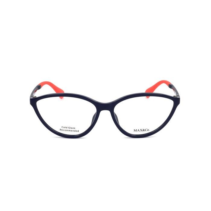 Lunettes de Vue - MAX-CO - MO5044 - Couleur 090 SHINY BLUE - Monture Plastique - Femme