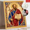 DIY 3D Pearl Diamond Painting Art Set Saint Apostle Religious Portrait Home Decor Art Set Wall Art