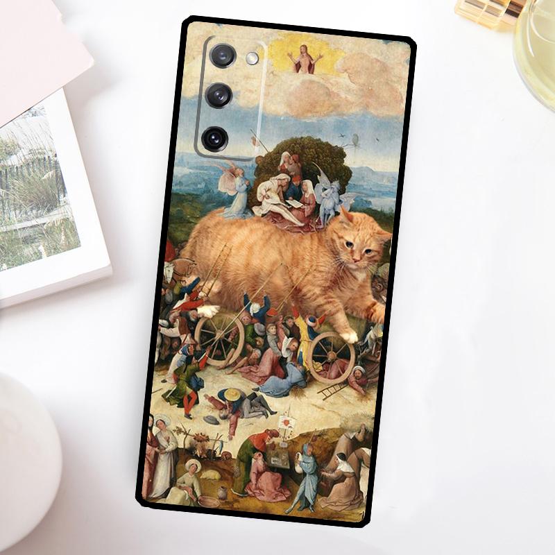 Hieronymus Bosch Art Painting Phone Case For Samsung Galaxy S25 Ultra S24 FE S20 S21 FE S22 S23 Plus S9 S10 S25 FE Cover