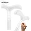 Red Wooden T Traditional Single Joint Walking Stick Decorative Cospaly Party Wood Walking Cane Halloween Mace Wand Crosier 90cm