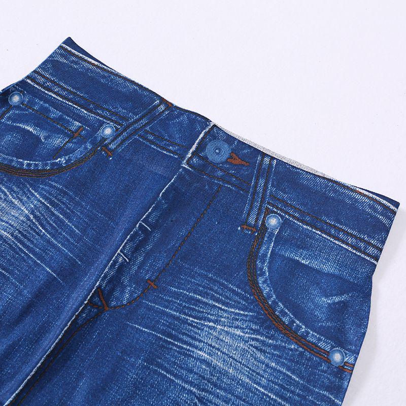 Mujer Forro polar Forrado de invierno Jeggings sin costuras Falsos Jeans  Denim Slim Pencil Pants comprar a buen precio — entrega gratuita, reseñas  reales con fotos — Joom