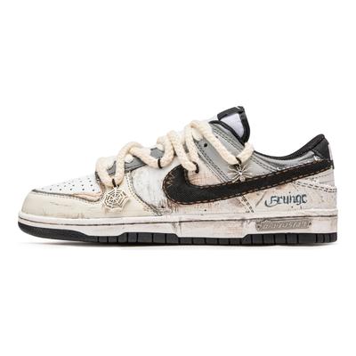Scatola Personalizzata Dunk Da Vinci, Ammortizzazione Rossin Quick Dry Resistente all'Abrasione Balance Scarpe da Skateboard Basse DD1391-100(TeamM--BOX)