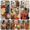 October Fall Halloween Spooky Pumpkin Case Phone Cover for Apple Iphone 17 Air 16 15 14 13 Mini 12 11 Pro Max 16E 7 Plus 8 + SE