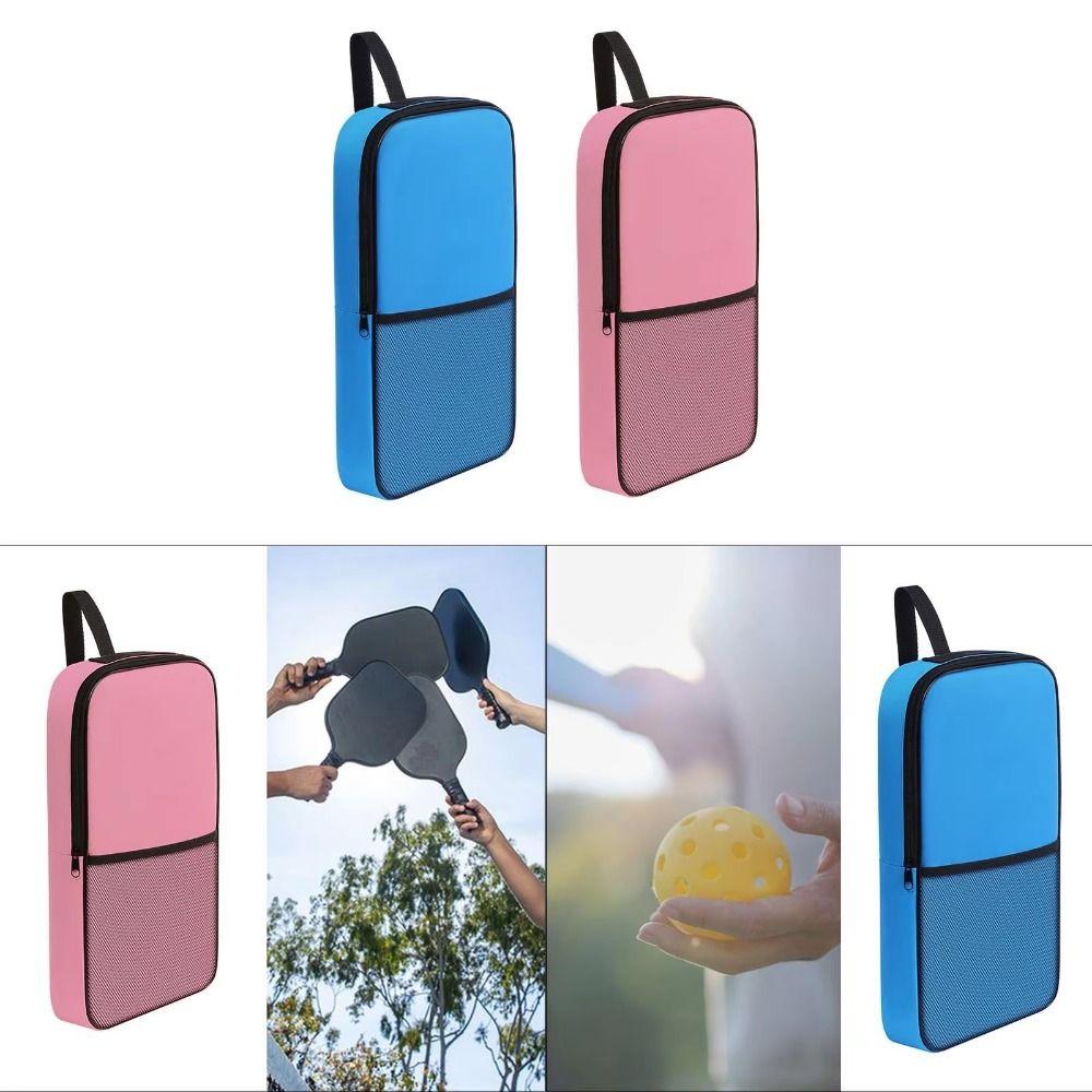 Zipper Closure Pickleball Paddle Bag Waterproof Pickleball Racket Bag  Unisex