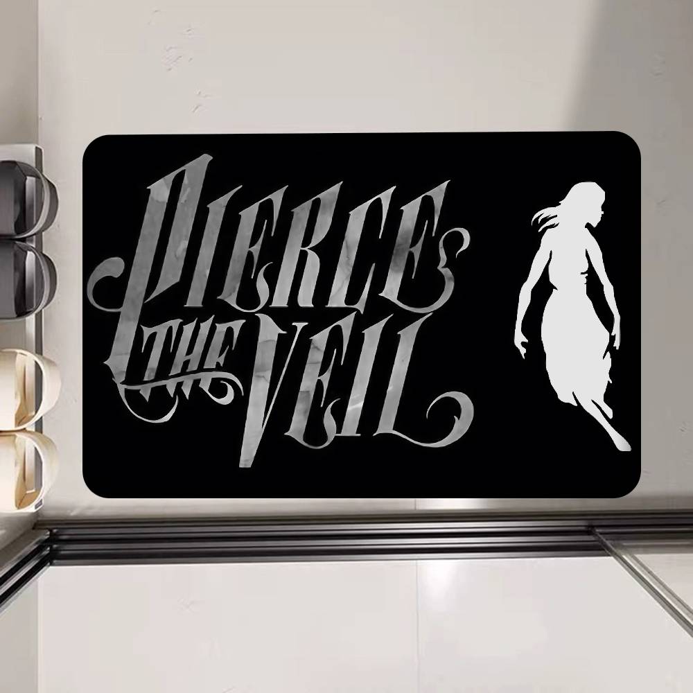 

Rock Band P-Pierce The V-Veil Floor Mat Rectangle Anti-slip Home Soft Badmat Front Door Indoor Outdoor Mat Hotel Decor Mat 40x60cm
