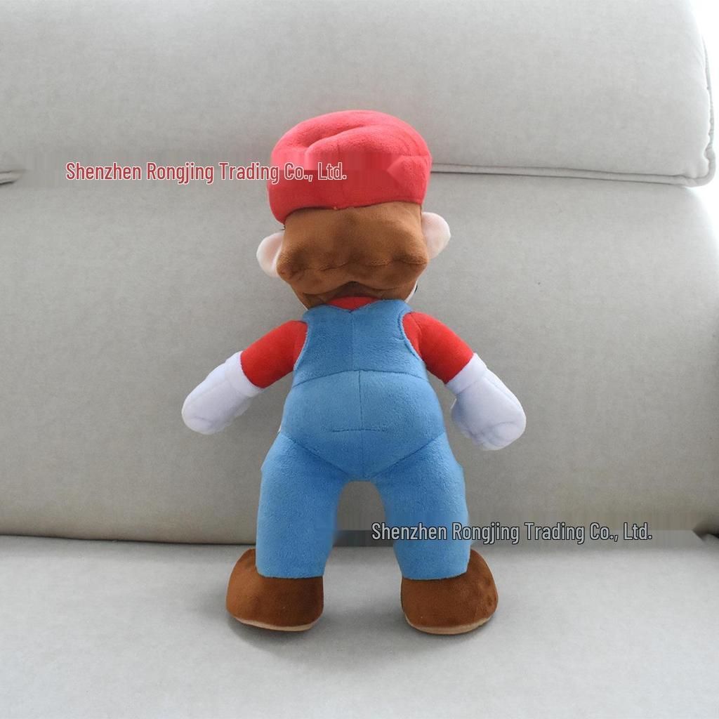 Super Mario 15-inch Plush Toy: Standing Mario, Luigi, Yoshi, Dragon