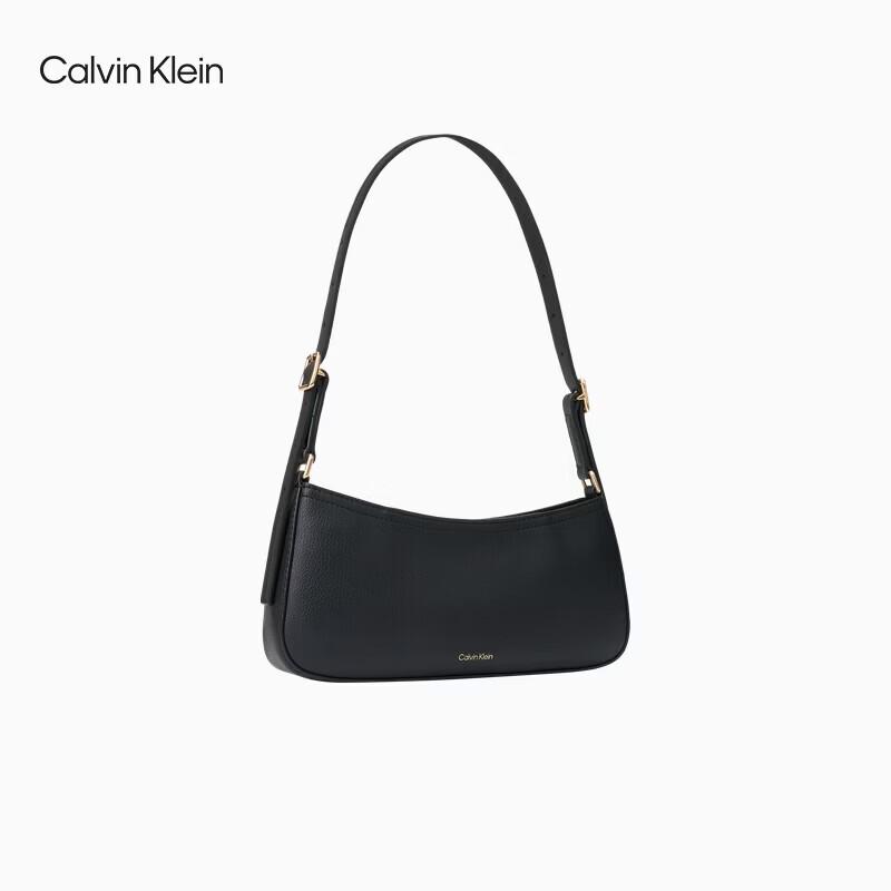 Calvin Klein Women's Metal Logo Shoulder Bag