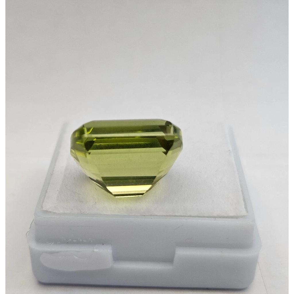 Certified Natural Green Tourmaline Cushion Cut 11-12 Ct Stunning Loose Gemstone