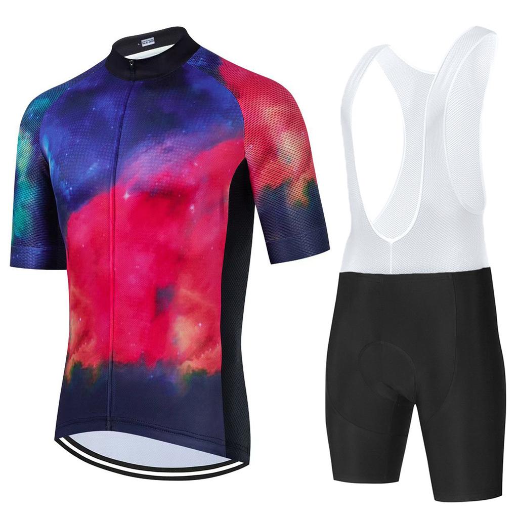 Men's Mountain Road Bike Clothes Bicycle Equipment, Breathable Cycling Top 2026 Summer Breathable Cycling Suit Set