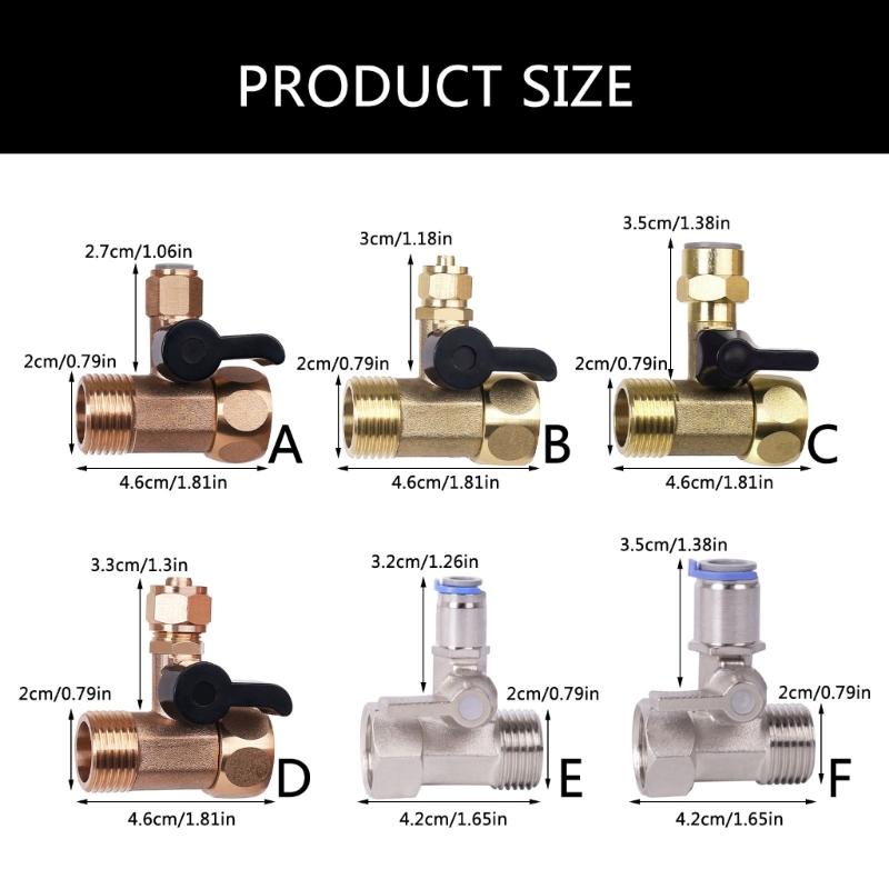 Mulifunction  Water Inlet Valves Easy to Use Water Inle Valves for Kitchens & Offices Ensures Safe Drinking Water Supply