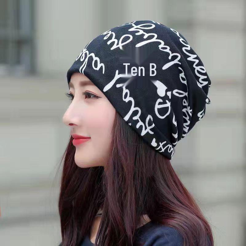 Autumn-Winter Double Layer Neck Warmer & Beanie Face Mask Headscarf