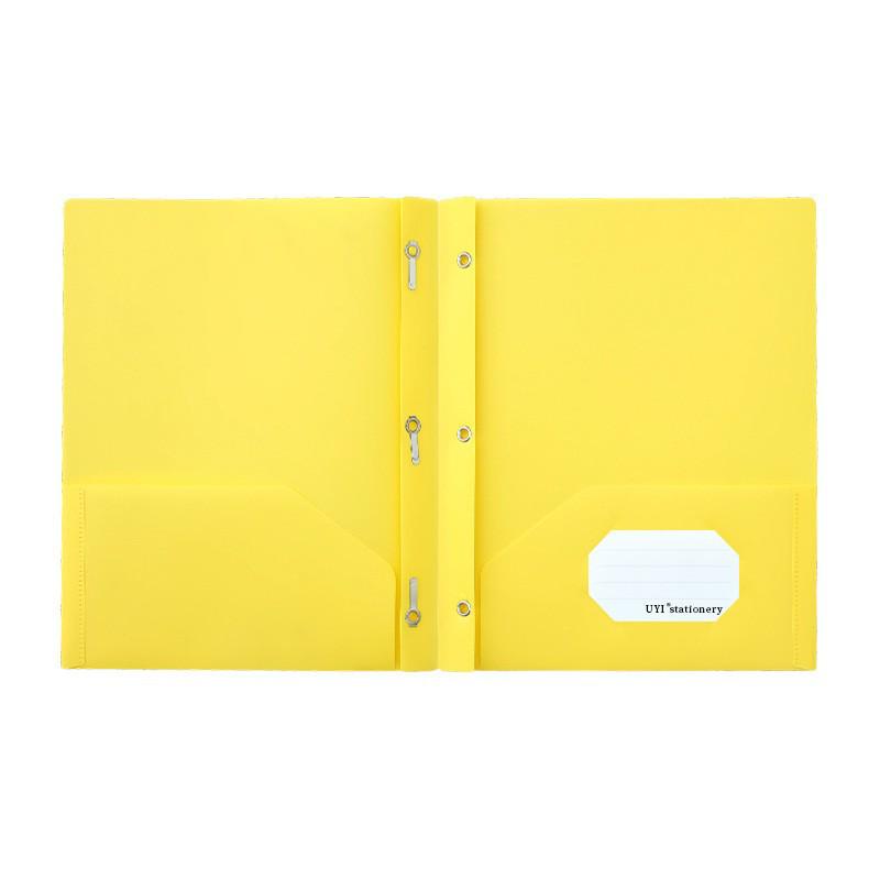 Tadpole Clip Double-Opening File Bag - D-Type American Style Report Folder