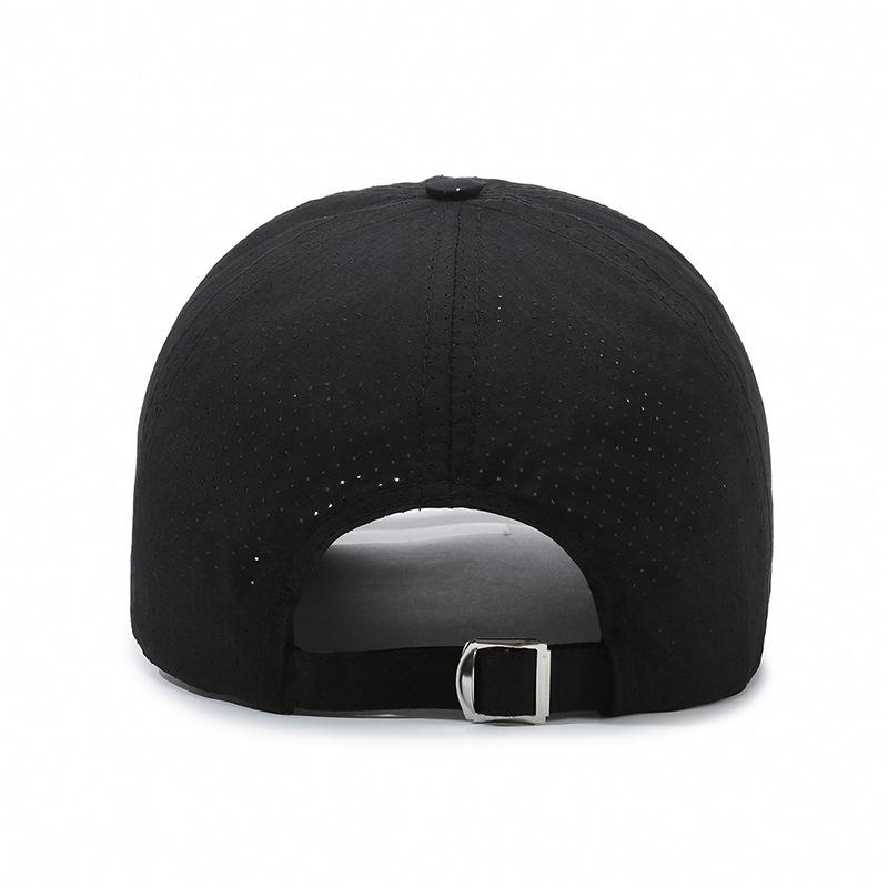 Summer Thin Embroidered Letter Hat Women's Quick-Drying Outdoor Sunscreen Hat Men's Breathable Sunshade Lightweight Cap