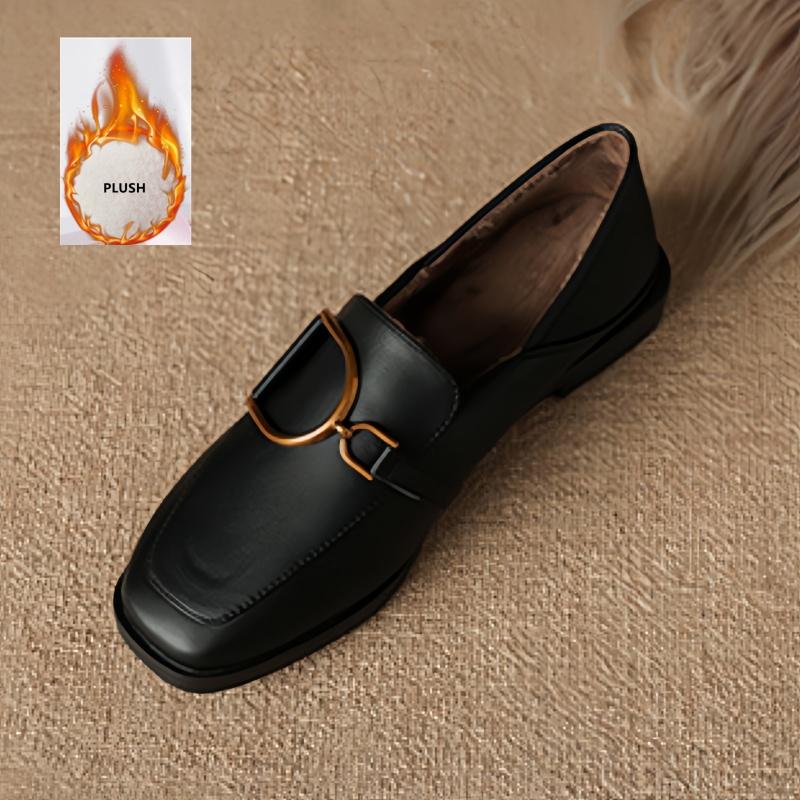 Fashion Women's Loafers 2025 British Style Trendy Casual Flats Outside Comfortable Versatile Footwear Women Flat Shoes Zapatos De Mujer