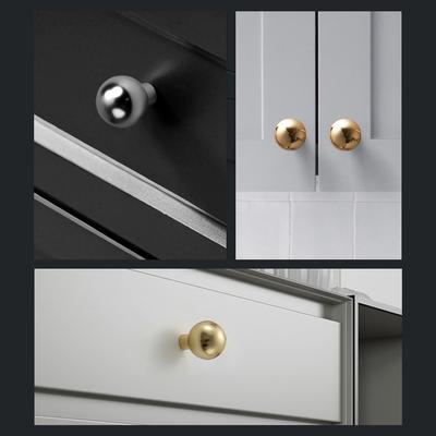 Zinc Alloy Ball Pulls For Kitchen Cabinets Elegant Nordic Stylish Design For Home