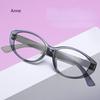 Lady's Crystal Computer Reading Glasses Frame Cat Eyes Blocking Blue Light Presbyopia Spectacles Eyeglasses 0...+4.0 New óculos