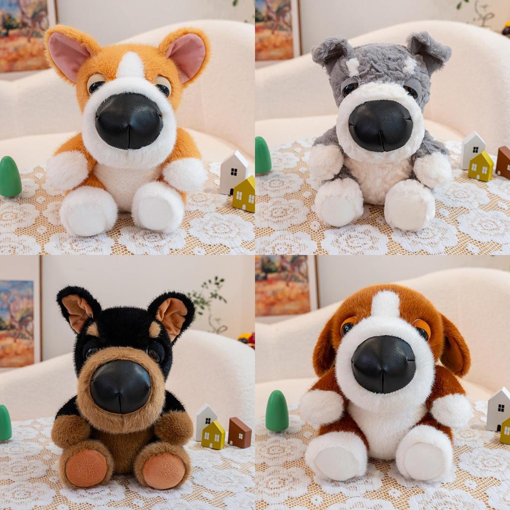 Plush Dog Toy With Pp Cotton Fill For Kids Safe Snuggle Gift