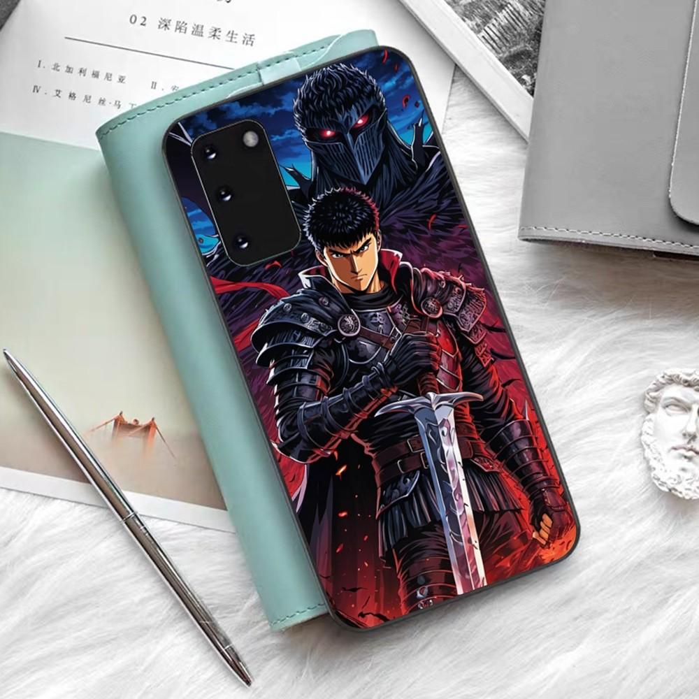 Berserk Comics Anime Phone Case For Samsung S 9 10 20 21 22 23 30 23 24 Plus Lite Ultra FE S10lite Fundas
