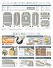 Plus One Drink HINOMOTO Silent Suitcase, Carry-on Case, Small, 36L, 3.0kg Capacity, Holder, Casters, 8172-49M (saga GREEN)