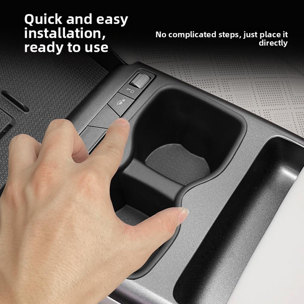 Multi-functional Armrest Box with Drink Holder for BYD ATTO 2 2025-2026 Includes Card Storage and Coin Pouch in Compact Design