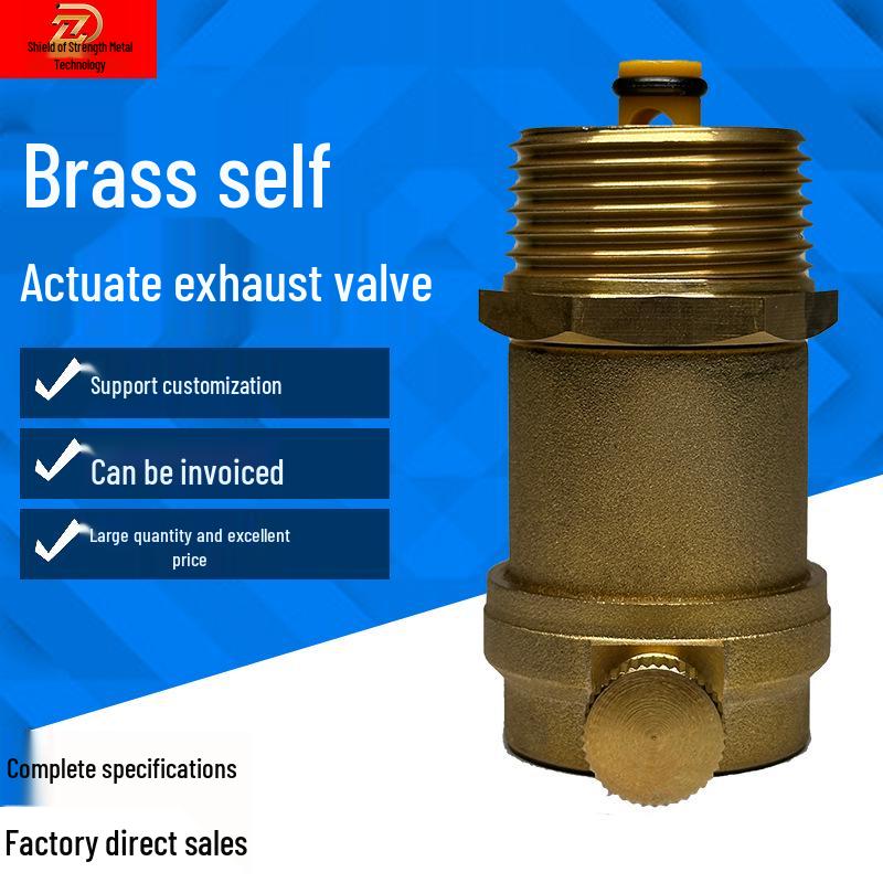 Brass Automatic Air Vent Valve for Underfloor Heating DN15/DN20