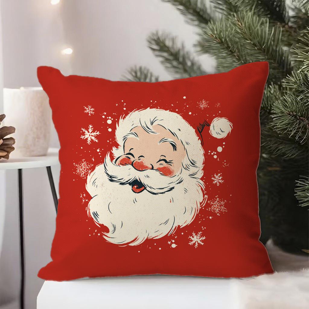 Christmas Tree Pattern PillowcaseSuitable for Sofa Car Bedroom Decorative Cushion Cover Pillow Cover