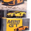 MINI GT 164 Scale MiJo TOYS - LAMBORGHINI REVUELTO (GIALLO YELLOW) U.S. MiJo Exclusive MGT00886-BL