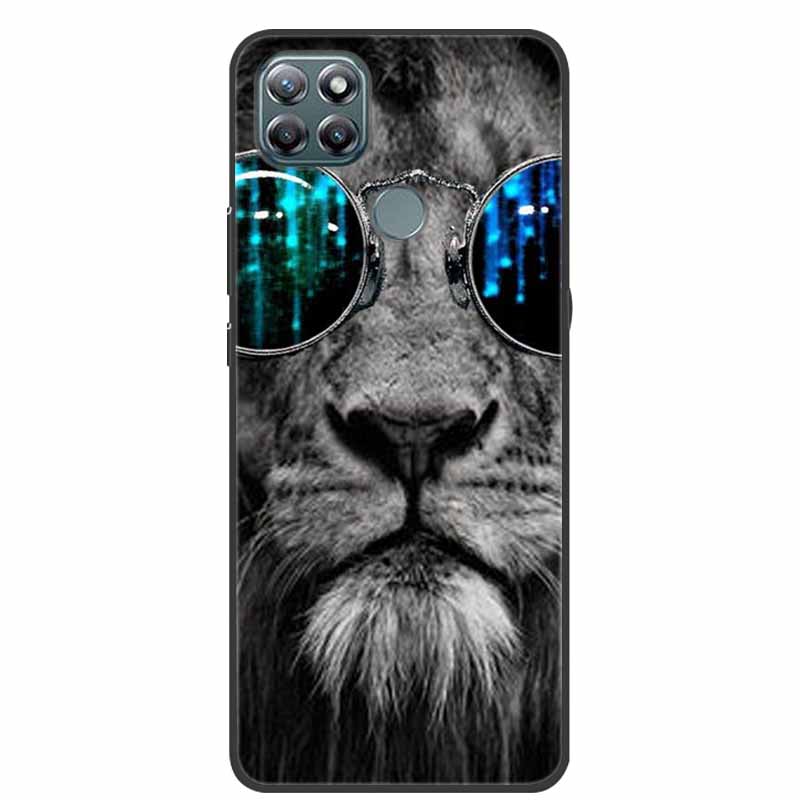 Für Lenovo K12 Pro Hülle Weiches Silikon Wolf Löwe TPU Rückabdeckungen für Lenovo K12Pro Handy Tasche Cartoon Schutzhüllen Hübsch