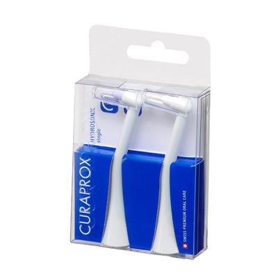 CURAPROX Hydrosonic Easy Sonic Electric Single Replacement Brush Set Toothbrush, (2 Brushes)