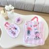 4Pcs Auto-lock Zipper Mesh Laundry Bags Set Cute Travel Clothes Organizer Lingerie Wash Bags  Blouse