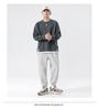 2025 Herbst/Winter Trendiger Schwerer Herren-Kapuzenpullover im Fake-Zweiteiler-Look - Lässig Locker Rundhals Langarm