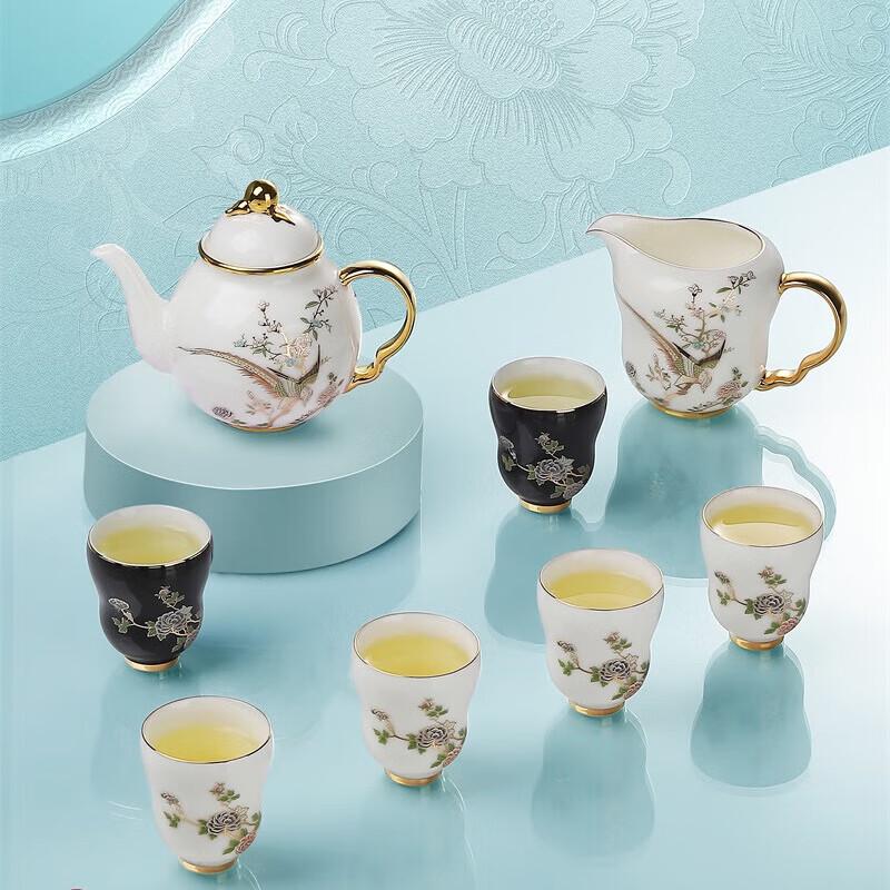 Chinese Style 8-Piece Tea Set