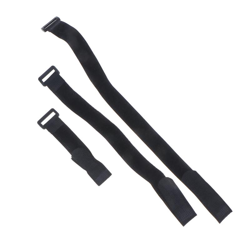 10Pcs 20Mm Hook And Loop Cable Tie Reusable Cable Straps Adjustable Wire Organizer For Cable Management Multiple Sizes