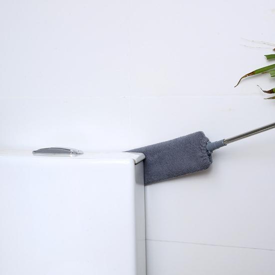 Yousheng Gap Brush Duster with 3 Microfiber Clothes Adjustable Bendable Design Telescopic Rod Gap Brush Extendable Cleaning Tool