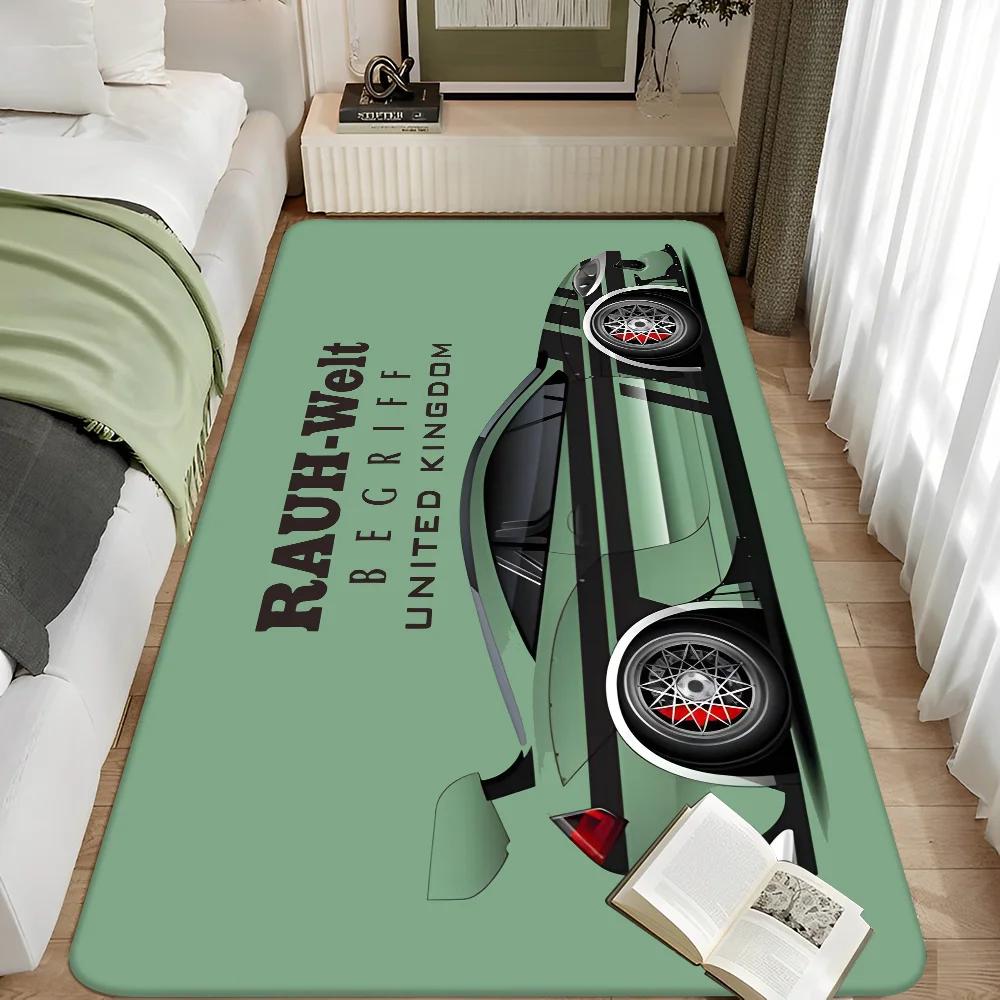 Alfombra Deportiva JDM RWM de Tokio para Decoración del Hogar Felpudo Alfombras de Sala de Estar Alfombra de Dormitorio Pasillo Alfombra Antideslizante Alfombra de Cocina Felpudos