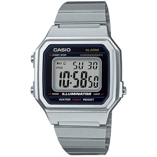 

Casio Men s Classic Quartz Watch with Stainless Steel Strap, Silver, Size 22.7 (Model: B650WD-1ACF)