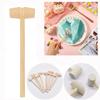 5/10pcs Mini Wooden Hammer Pounder Replacement Wood Mallets Crab Seafood Crackers Kids Toys Birthday Party Gift Decoration