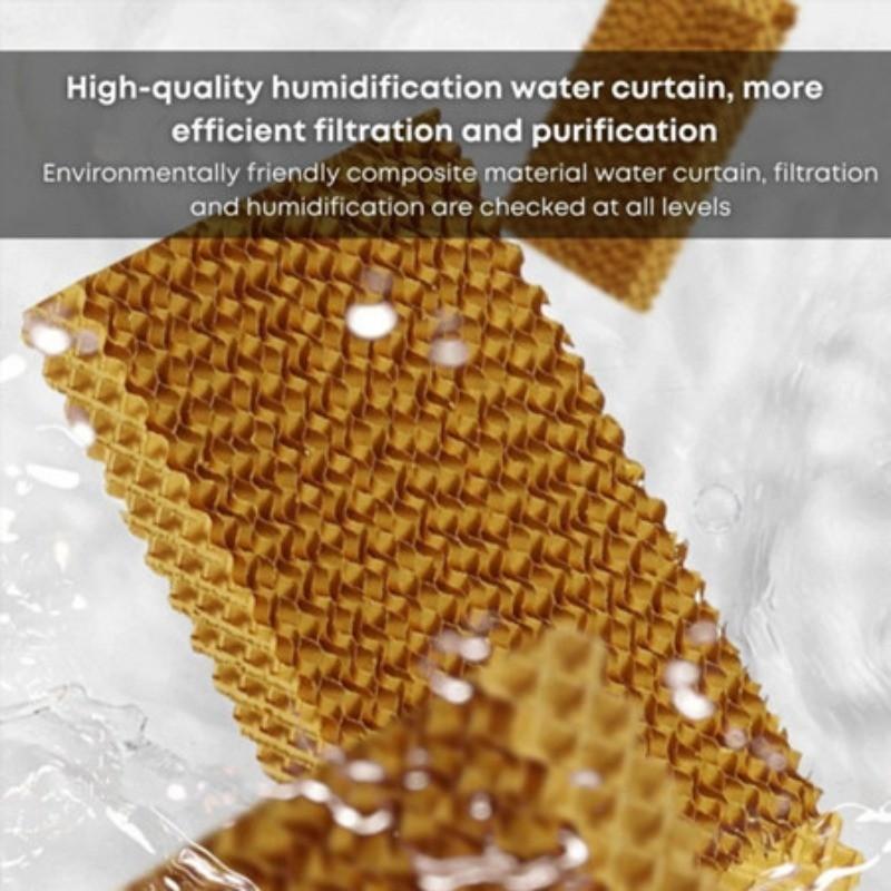 8L Portable Air Cooler with Remote Control Version Mobile Air Conditioner Fan Humidifier