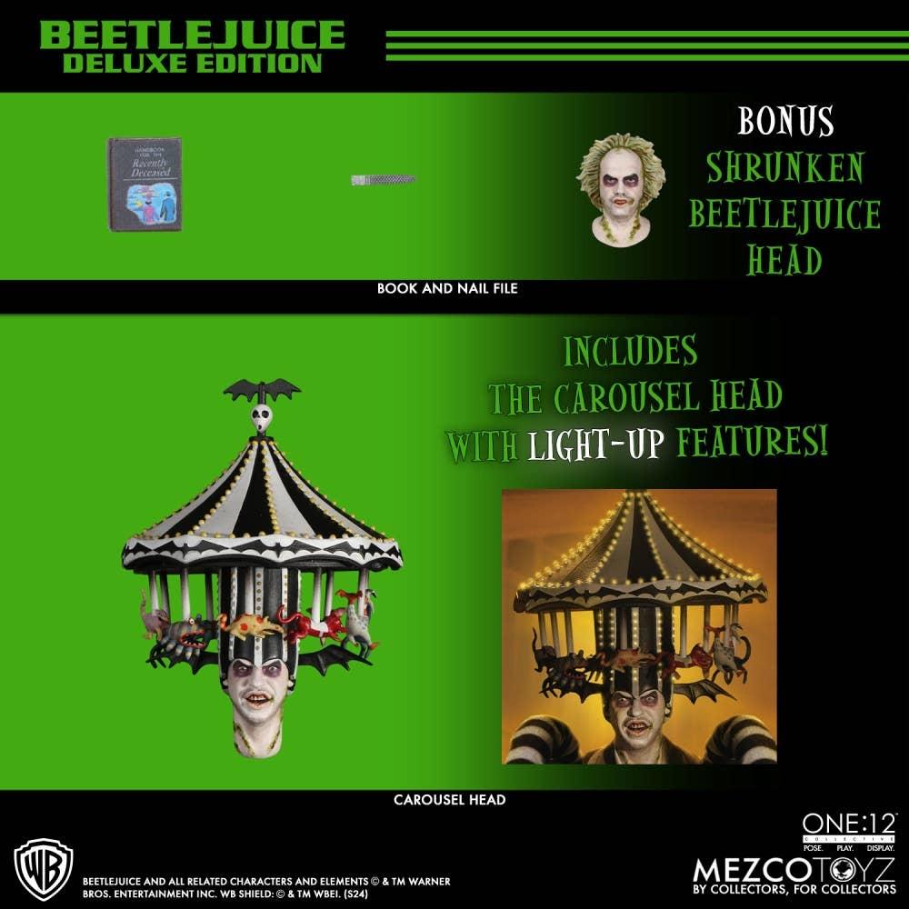 Null 1 12 One 12 Collective  Beetlejuice  Beetlejuice Action Figure Deluxe Edition