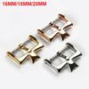 Metal Watch Clasp For Vc Vacheron Watch Strap Buckles Constantin 16mm 18mm Silvery Golden Rose Gold Stainless Steel Pin Clasp