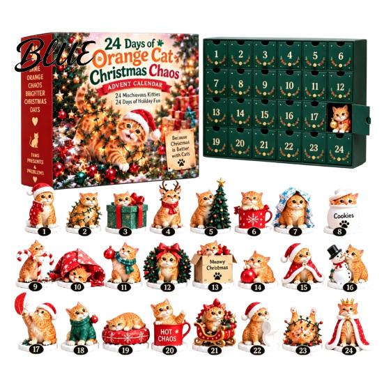 Pensierini per il Calendario dell'Avvento 24 Giorni Set Ornamenti Animali Bambini 2026 Acrilico 2D con Natale