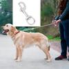 Clip per immersioni subacquee in acciaio inossidabile 316 per impieghi gravosi, di grado marino, per catena a scatto con grilletto/fibbia per animali domestici con chiusura a grilletto a estremità singola