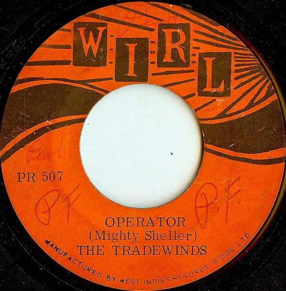 

7-дюймовая пластинка TRADE WINDS Исполнитель All Of That Is Mas PR507 WIRL Барбадос Регги Ска Даб Б/у