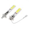 Fendinebbia per auto H1 H3 Canbus Lampadina a LED super luminosa COB 12V Luce di marcia Auto Moto