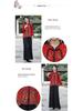 Herbst Retro Chinesischer Froschknopf Bestickte Langarm Tang Anzug Jacke für Damen.